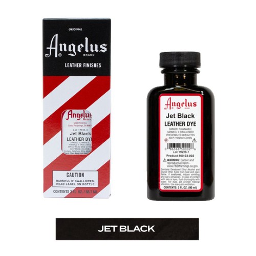 Angelus Leather Dye - 002 Jet Black Angelus Leather Dye - 002 Jet Black
