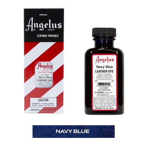 Angelus Leather Dye - 042 Navy Blue Angelus Leather Dye - 042 Navy Blue