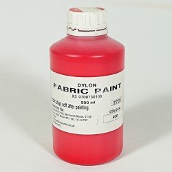 Dylon Fabric Paint Red - 500ML