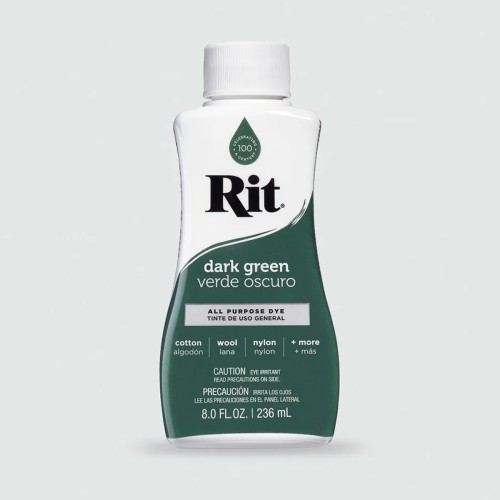 Rit Dye Liquid - Dark Green Rit Dye Liquid - Dark Green