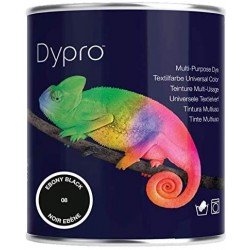 Dypro Multi Purpose Fabric Dye 500g - Ebony Black (08)