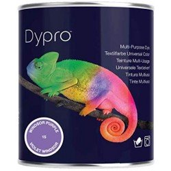 Dypro Multi Purpose Fabric Dye 500g - Windsor Purple (15) Dypro Multi Purpose Fabric Dye 500g - Windsor Purple (15)