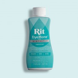 Rit DyeMore for Synthetics - Liquid 7fl oz - TROPICAL TEAL